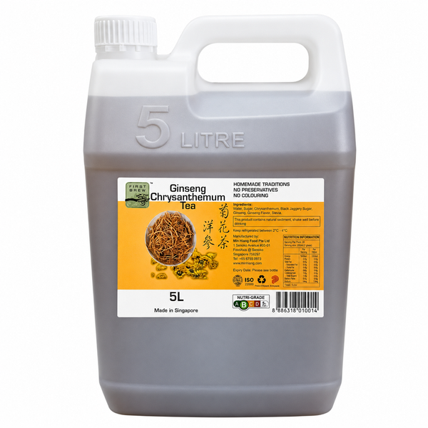 5L Ginseng Chrysanthemum Tea (available now, contact our Sales Team for pricing)