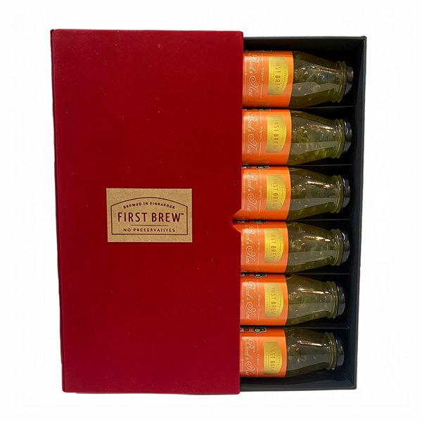 First Brew 3.5g Premium Original Bird's Nest Gift Set (6 Bottles x 200ml)